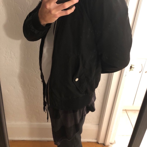 The Rail Black Plaid (Long). - Picture 2 of 5